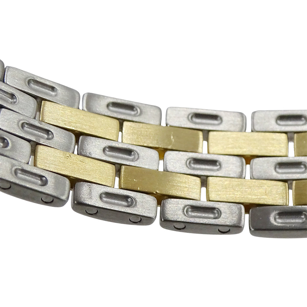 Cartier カルティエ パンテール MM 83083242 ボーイズ 腕時計 デイト クオーツ SS YG 磨き済み【中古】