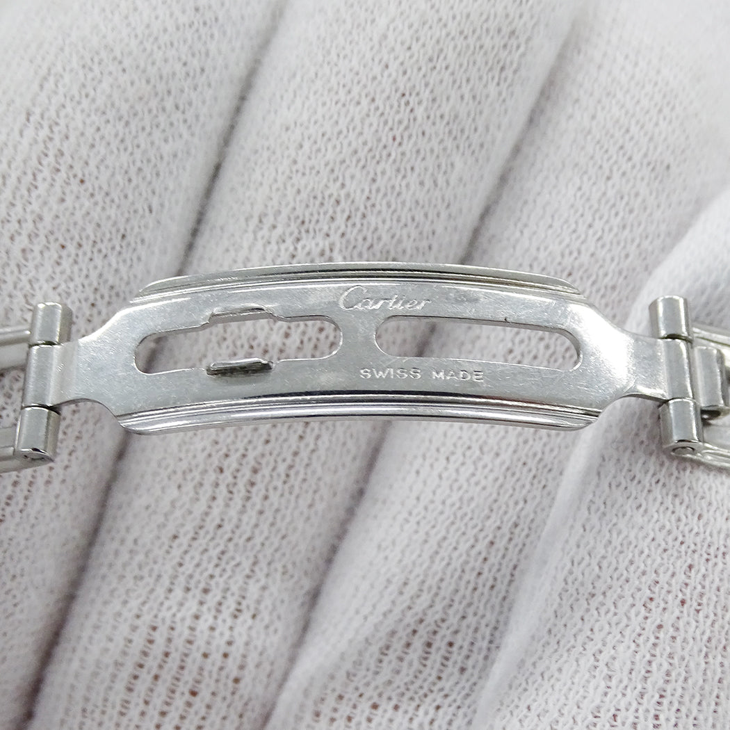 Cartier カルティエ パンテール MM 83083242 ボーイズ 腕時計 デイト クオーツ SS YG 磨き済み【中古】