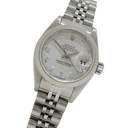 ROLEX ロレックス デイトジャスト 69174G U番 レディース 腕時計 自動巻き AT SS WG ダイヤモンド 磨き済み【中古】