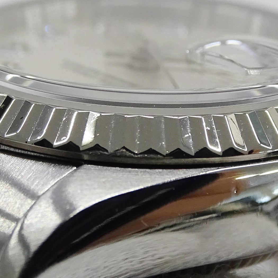 ROLEX ロレックス デイトジャスト 69174G U番 レディース 腕時計 自動巻き AT SS WG ダイヤモンド 磨き済み【中古】