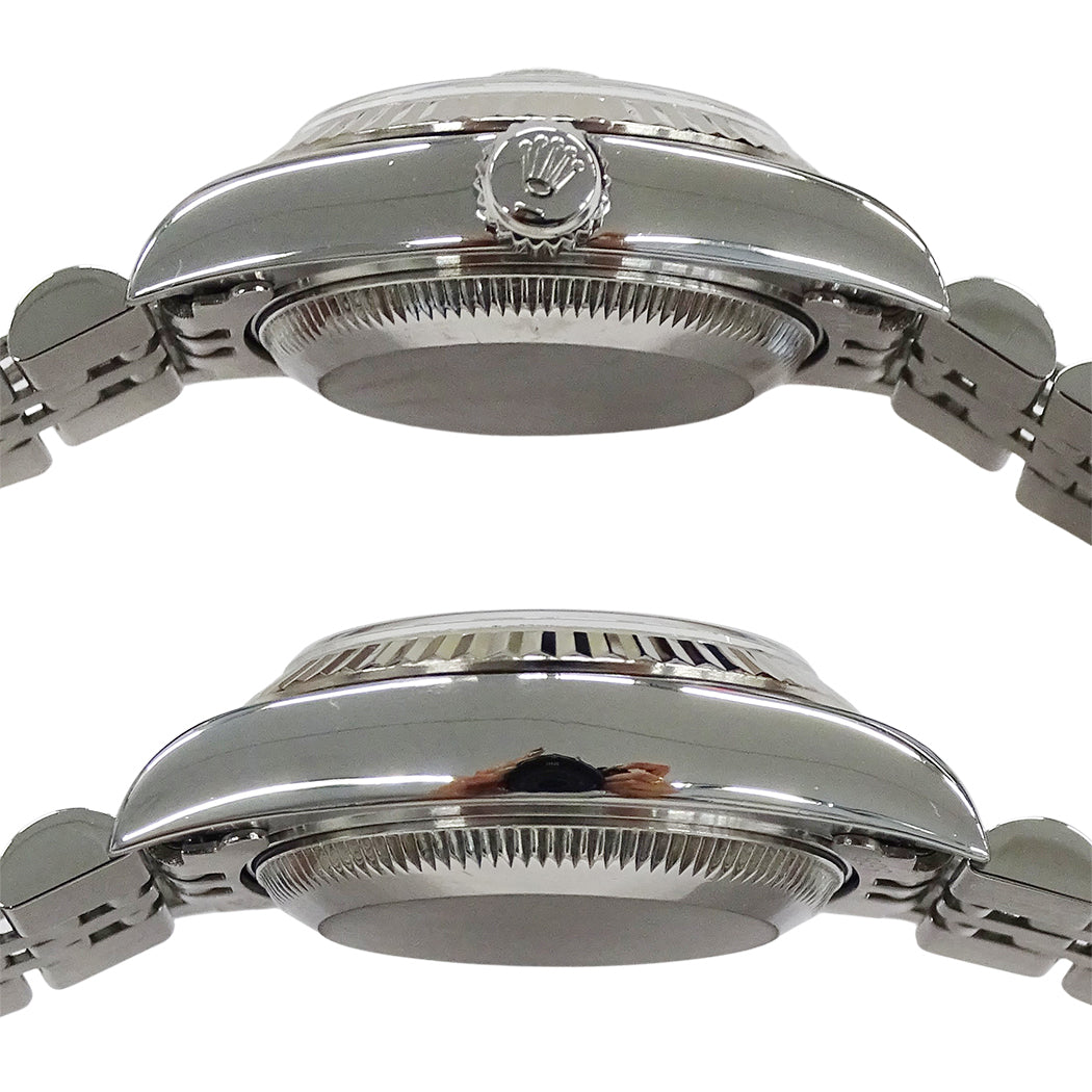 ROLEX ロレックス デイトジャスト 69174G U番 レディース 腕時計 自動巻き AT SS WG ダイヤモンド 磨き済み【中古】