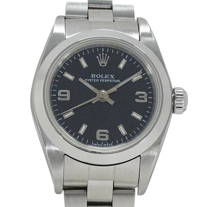 ROLEX ロレックス オイスターパーペチュアル 76080 Y番 レディース 腕時計 自動巻き AT ステンレス 磨き済み【中古】