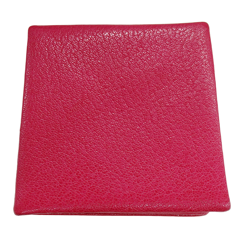 HERMES エルメス ズールー コインケース ピンク シェーブル レディース □Ｆ【中古】
