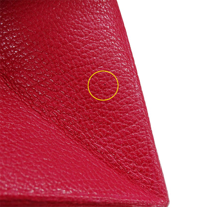 HERMES エルメス ズールー コインケース ピンク シェーブル レディース □Ｆ【中古】