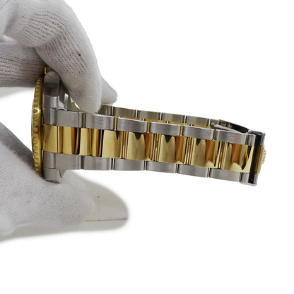 ROLEX ロレックス サブマリーナ デイト 116613LNG ランダム番 メンズ 腕時計 8Pダイヤモンド 自動巻き SS YG 磨き済み【中古】