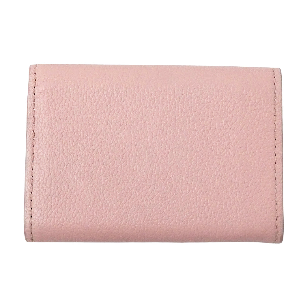 LOUIS VUITTON ルイ・ヴィトン ポルトフォイユ ロック ミニ 三つ折り財布 パステルピンク M81232 レディース 【中古】