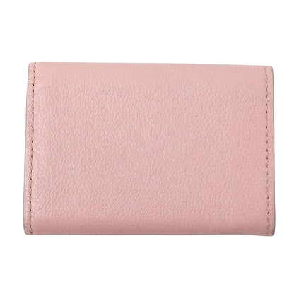 LOUIS VUITTON ルイ・ヴィトン ポルトフォイユ ロック ミニ 三つ折り財布 パステルピンク M81232 レディース 【中古】