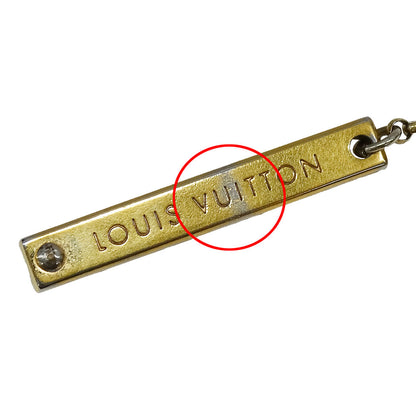 LOUIS VUITTON ルイ・ヴィトン ポルトクレ・グルロ キーホルダー ゴールド マルチカラー レディース M62227 【中古】