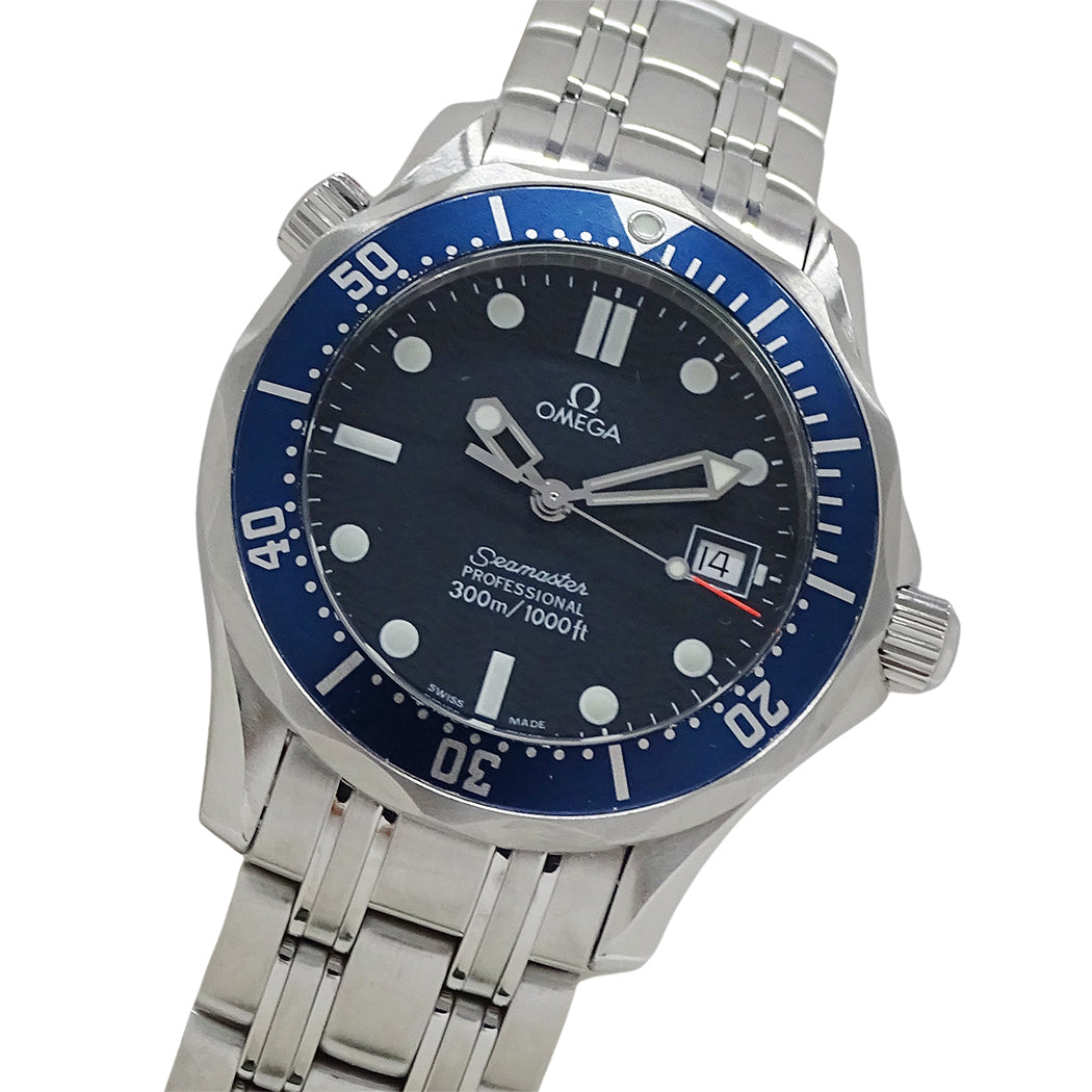 OMEGA オメガ シーマスター 2561.80 ボーイズ 腕時計 クオーツ QZ ステンレス 磨き済み【中古】