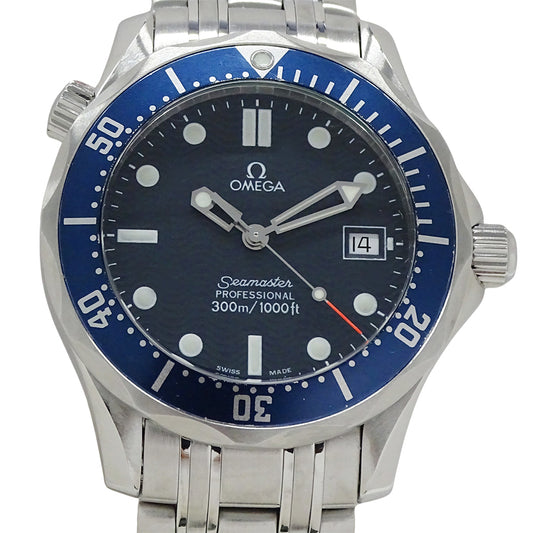 OMEGA オメガ シーマスター 2561.80 ボーイズ 腕時計 クオーツ QZ ステンレス 磨き済み【中古】
