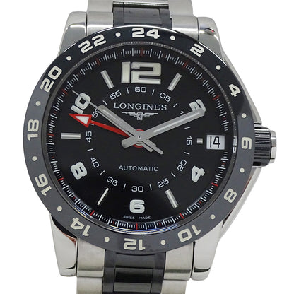 LONGINES ロンジン アドミラル GMT L3.669.4 メンズ 腕時計 自動巻き SS 磨き済み【中古】
