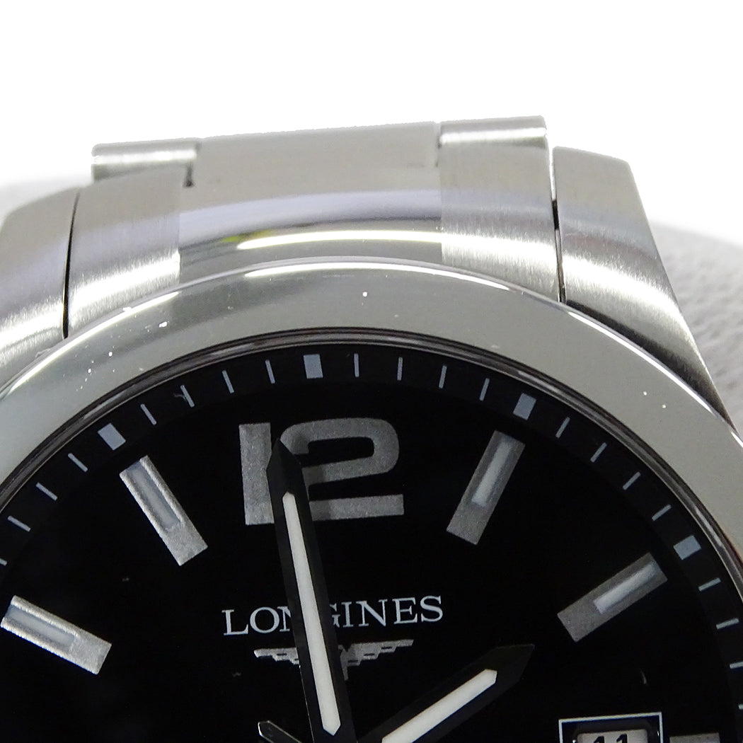 LONGINES ロンジン コンクエスト L3.676.4 メンズ 腕時計 自動巻き AT ステンレス 磨き済み【中古】