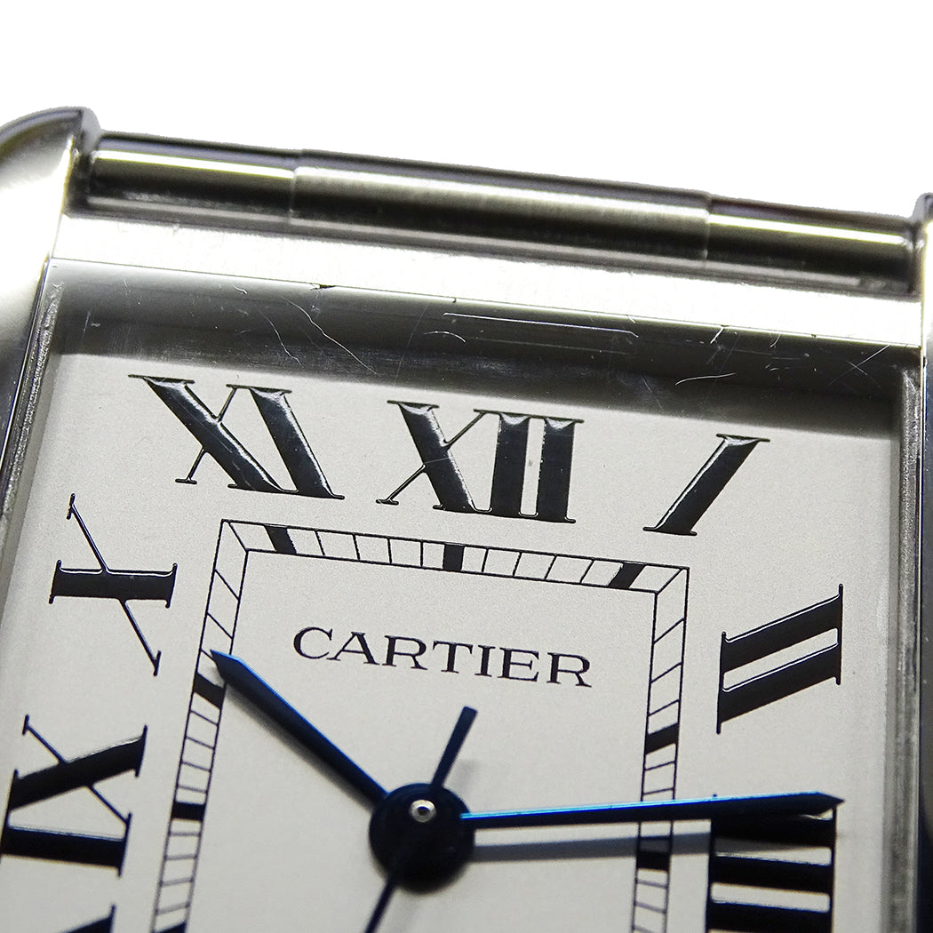 Cartier カルティエ タンクソロ XL W5200028 メンズ 腕時計 自動巻き AT ステンレス 磨き済み【中古】