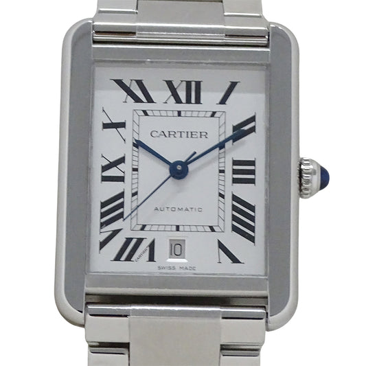 Cartier カルティエ タンクソロ XL W5200028 メンズ 腕時計 自動巻き AT ステンレス 磨き済み【中古】