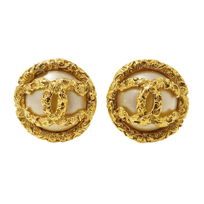 CHANEL シャネル イヤリング GP ゴールド レディース 【中古】