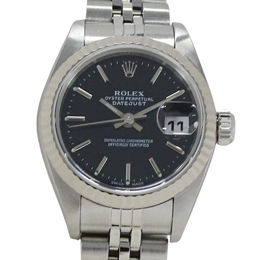 ROLEX ロレックス デイトジャスト 79174 F番 レディース 腕時計 自動巻き AT SS WG 磨き済み【中古】