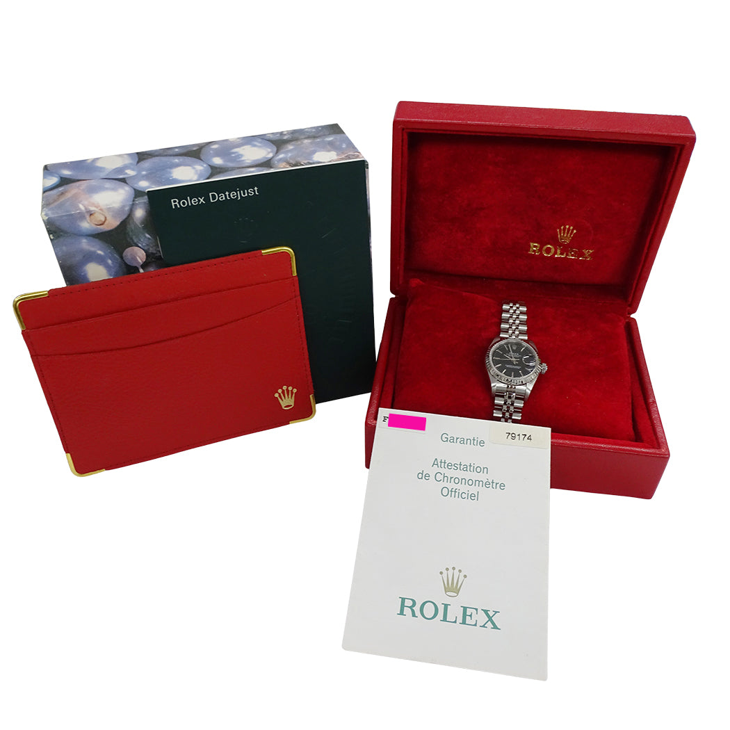 ROLEX ロレックス デイトジャスト 79174 F番 レディース 腕時計 自動巻き AT SS WG 磨き済み【中古】