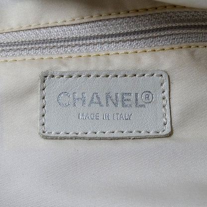 CHANEL シャネル ハンドバッグ ニュートラベル ボーリングバッグ ピンク シルバー金具 ナイロン レディース 【中古】