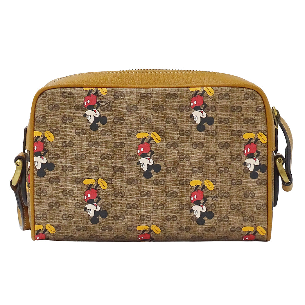 GUCCI グッチ ショルダーバッグ マイクロGG ブラウン 602536 GGスプリームキャンバス レディース 【中古】
