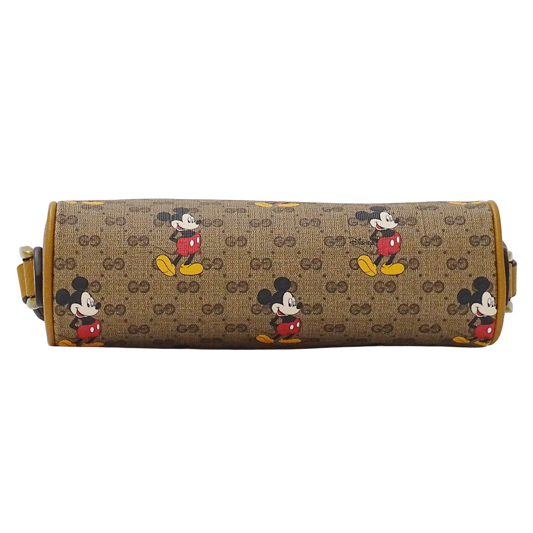 GUCCI グッチ ショルダーバッグ マイクロGG ブラウン 602536 GGスプリームキャンバス レディース 【中古】