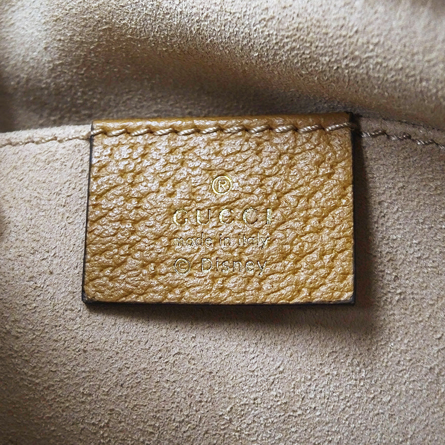 GUCCI グッチ ショルダーバッグ マイクロGG ブラウン 602536 GGスプリームキャンバス レディース 【中古】