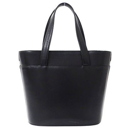 BURBERRY バーバリー ハンドバッグ ブラック レザー レディース 【中古】