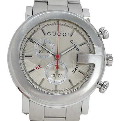 GUCCI グッチ Gクロノ 101M YA101339 メンズ 腕時計 クオーツ QZ ステンレス 磨き済み 【中古】