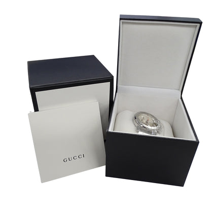GUCCI グッチ Gクロノ 101M YA101339 メンズ 腕時計 クオーツ QZ ステンレス 磨き済み 【中古】