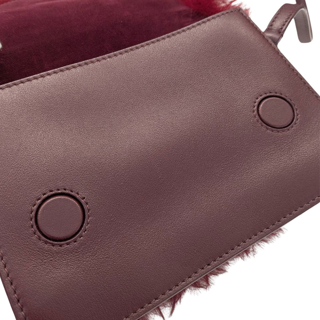 JIMMY CHOO ジミーチュウ マデリン ショルダーバッグ レッド レザー レディース 【中古】