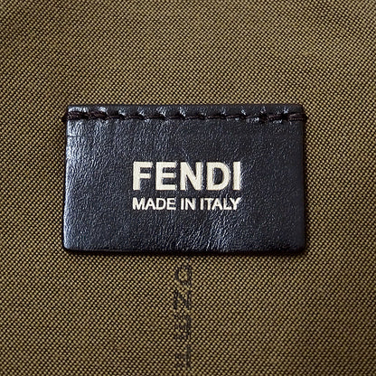FENDI フェンディ トートバッグ ズッカ ブラウン 8BH173 キャンバス レディース 【中古】