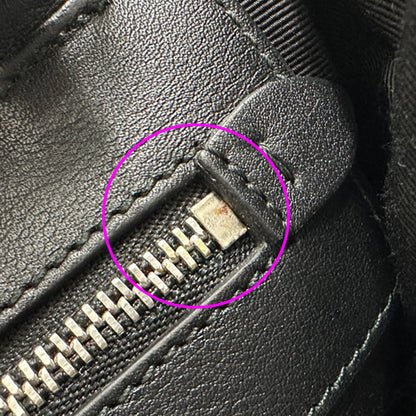 Ferragamo フェラガモ 2wayバッグ ヴァラリボン ブラック レザー レディース 【中古】