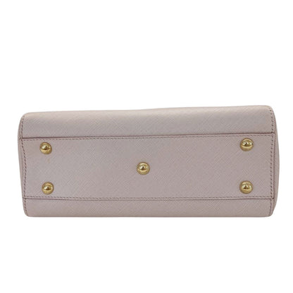 Ferragamo フェラガモ 2wayバッグ ダブルガンチーニ ピンク ゴールド EE-21 E428 レザー レディース 【中古】