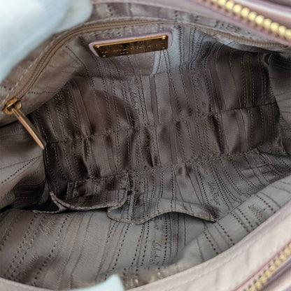 Ferragamo フェラガモ 2wayバッグ ダブルガンチーニ ピンク ゴールド EE-21 E428 レザー レディース 【中古】