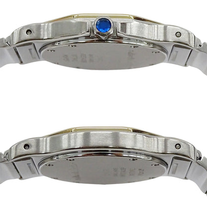 Cartier カルティエ サントス オクタゴン LM W2001583 メンズ 腕時計 デイト クオーツ SS YG 磨き済み【中古】