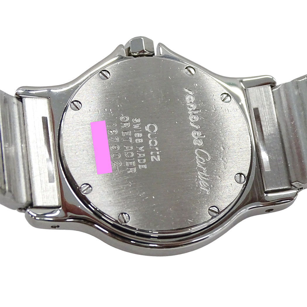 Cartier カルティエ サントス オクタゴン LM W2001583 メンズ 腕時計 デイト クオーツ SS YG 磨き済み【中古】