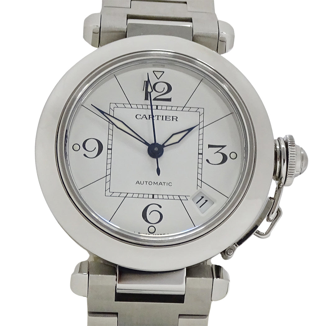 Cartier カルティエ パシャC W31074M7 ボーイズ 腕時計 自動巻き AT ステンレス 磨き済み【中古】