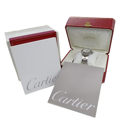 Cartier カルティエ パシャC W31074M7 ボーイズ 腕時計 自動巻き AT ステンレス 磨き済み【中古】