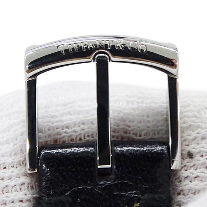 TIFFANY&Co. ティファニー アトラスドーム Z1830.68.10A21A50A レディース 腕時計 デイト 自動巻き SS レザー 磨き済み【中古】