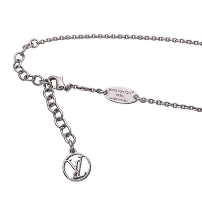 LOUIS VUITTON ルイ・ヴィトン ネックレス・エセンシャルV GP シルバー レディース M63197 【中古】