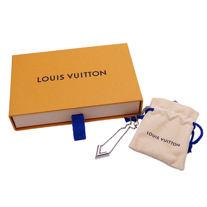LOUIS VUITTON ルイ・ヴィトン ネックレス・エセンシャルV GP シルバー レディース M63197 【中古】