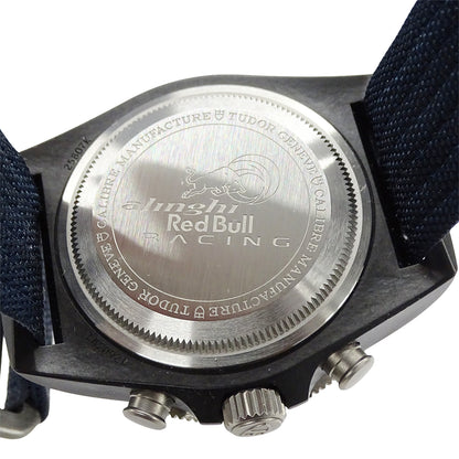TUDOR チューダー ぺラゴス FXD 25807KN メンズ 腕時計 クロノグラフ 自動巻き カーボン ファブリック 点検済み【中古】