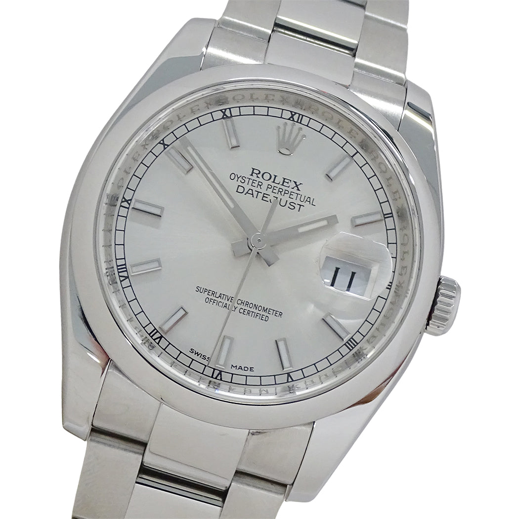 ROLEX ロレックス デイトジャスト 116200 M番 メンズ 腕時計 自動巻き AT ステンレス 磨き済み【中古】