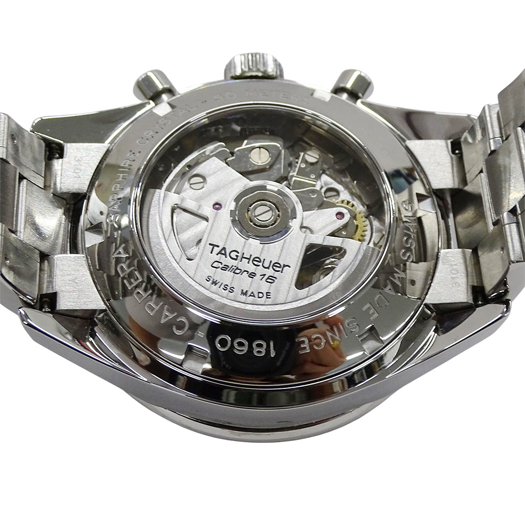 TAG Heuer タグホイヤー カレラ CV2016-1 BA0786 メンズ 腕時計 キャリバー16 自動巻き SS 磨き済み【中古】
