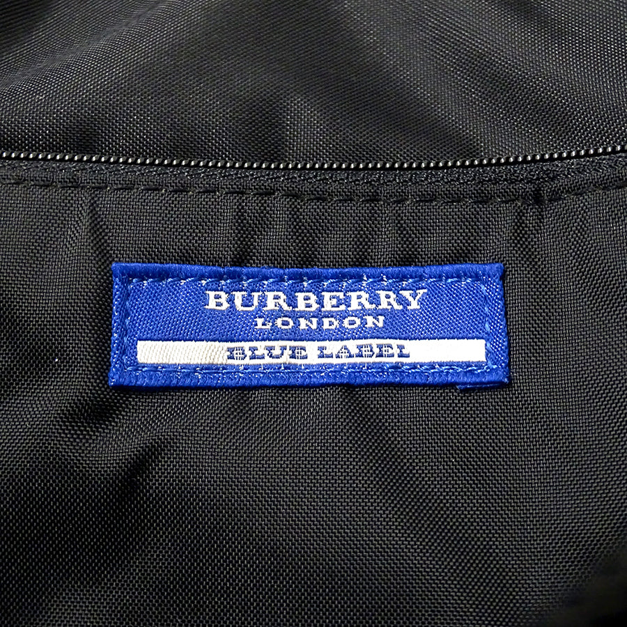 BURBERRY BLUE LABEL バーバリーブルーレーベル ショルダーバッグ ベージュ ナイロン レディース 【中古】