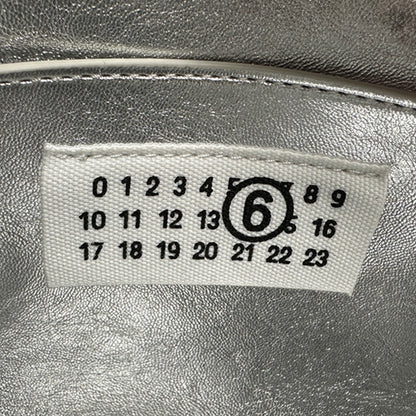 Maison Margiela メゾン マルジェラ バウレットＪ ミディアム ショルダーバッグ MM6 エムエムシックス ブラック レザー レディース 【中古】