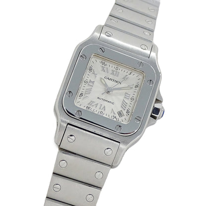 Cartier カルティエ サントスガルベ SM W20044D6 レディース 腕時計 自動巻き AT ステンレス 磨き済み【中古】