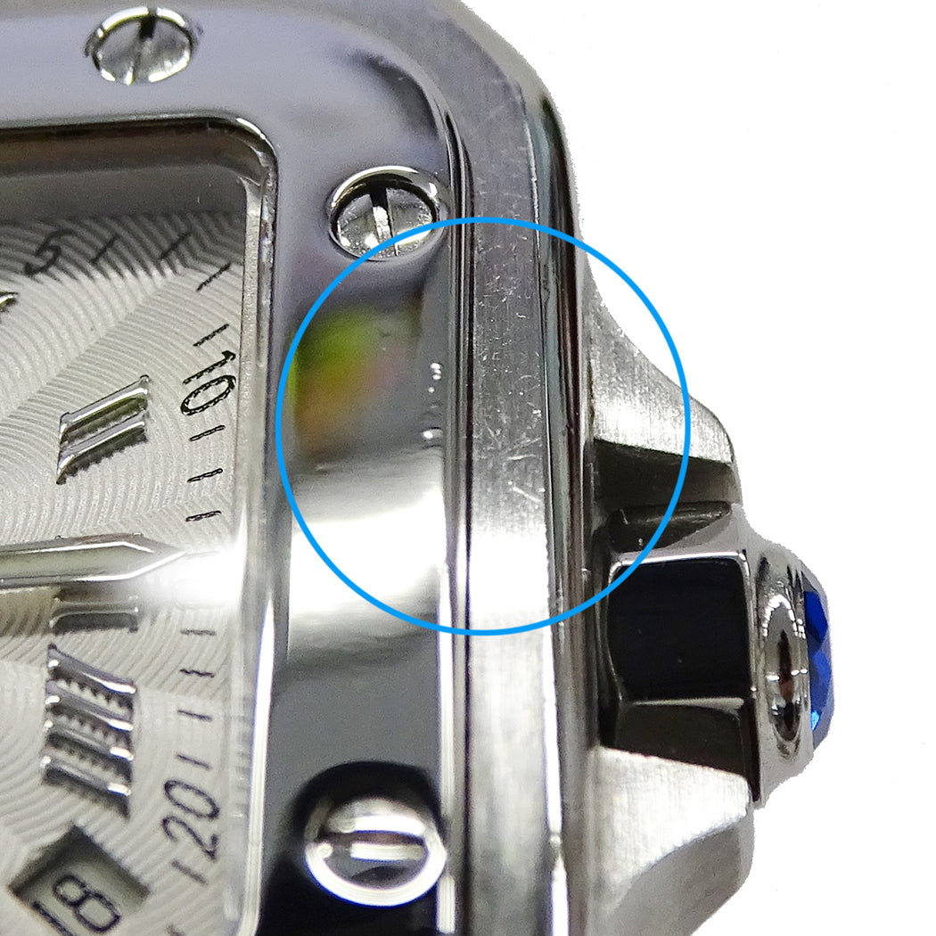 Cartier カルティエ サントスガルベ SM W20044D6 レディース 腕時計 自動巻き AT ステンレス 磨き済み【中古】