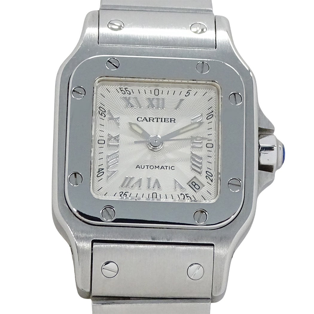 Cartier カルティエ サントスガルベ SM W20044D6 レディース 腕時計 自動巻き AT ステンレス 磨き済み【中古】