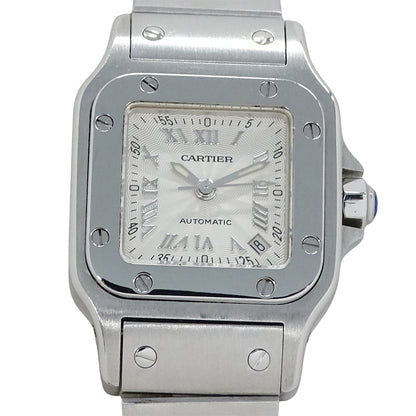 Cartier カルティエ サントスガルベ SM W20044D6 レディース 腕時計 自動巻き AT ステンレス 磨き済み【中古】