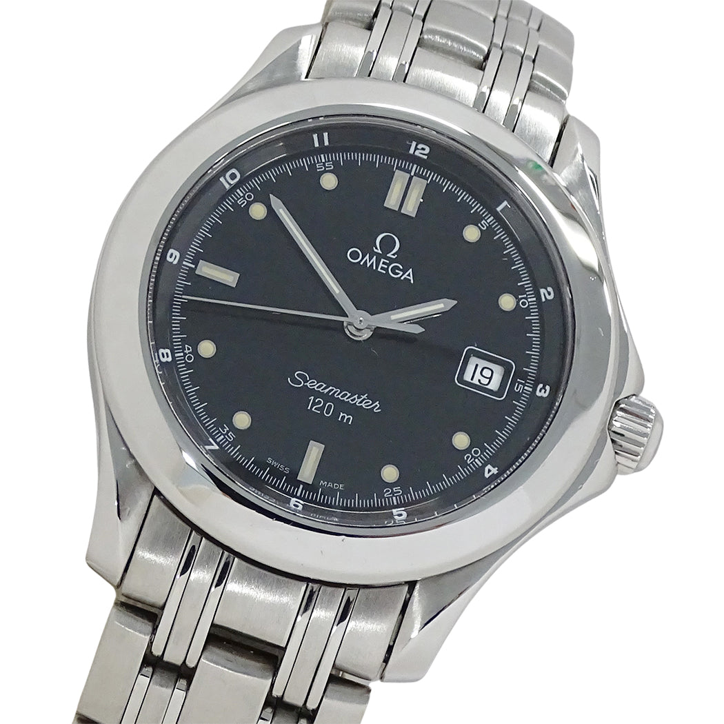 OMEGA オメガ シーマスター 2511.50 メンズ 腕時計 デイト クオーツ ステンレス 磨き済み【中古】